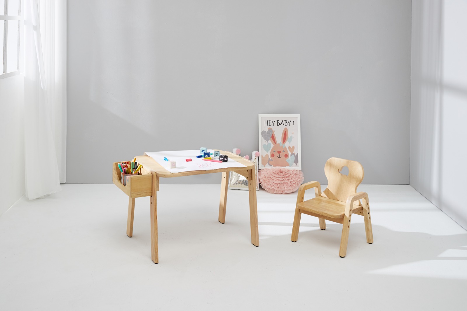 享樂趣學習桌椅組