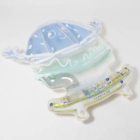 漢堡娃娃漂浮氣墊