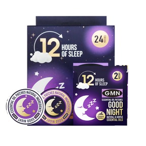 GMN 精油晚安貼 (每盒12小包, 共24片)